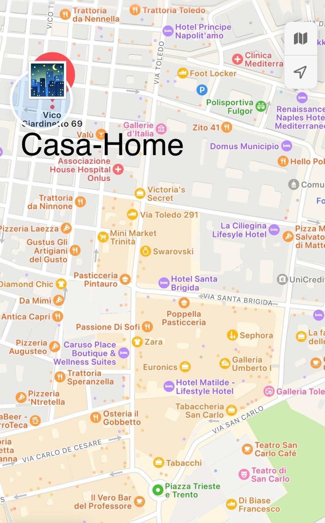 Ferienwohnung La Casa Di Sarah Aspetta Voi Neapel Exterior foto